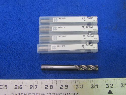 (5) NEW OSG 10 m/m Solid Carbide End Mills             C-0236