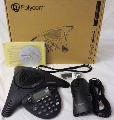 Polycom Soundstation 2 Expandable Wireless Conference Phone 2200-16200-001 $729