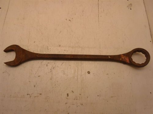 Wright Tool 3&#034; 12 Point Flat Stem Combination Wrench With Flat Handle USED