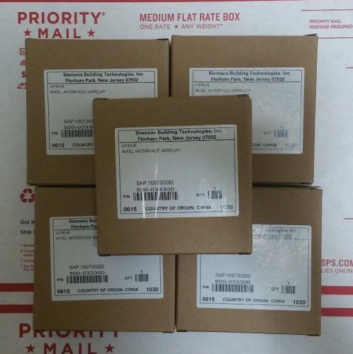 SIEMENS HTRI-R INTEL INTERFACE W/RELAY (LOT OF 5 BRAND NEW)