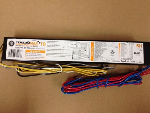 Ge ultramax p-series 71497 ge632max-h90-s60 switching electronic ballast 120-277 for sale