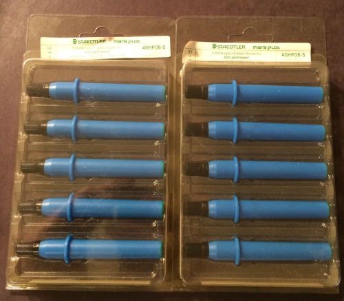 2 PACKS Staedtler Mars Plot Non-Permanent Ballwriter 40HP06-5 Green Ink Pens
