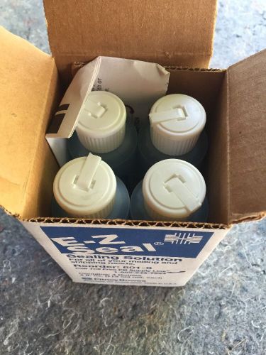 NEW Pitney Bowes E-Z Sealing Solution 4- 4 Ounce Bottles Mailing Machine 601-9