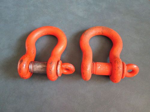 5/8&#034; screw pin shackle. lot of 2 **nos for sale