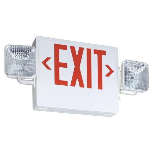 Lithonia Lighting Contractor Select  LED Emergency Exit Sign/Unit Combo