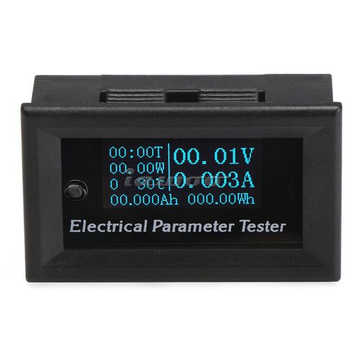 7in1 oled tester voltage/current/time/temperature/energy/capacity/power meter for sale