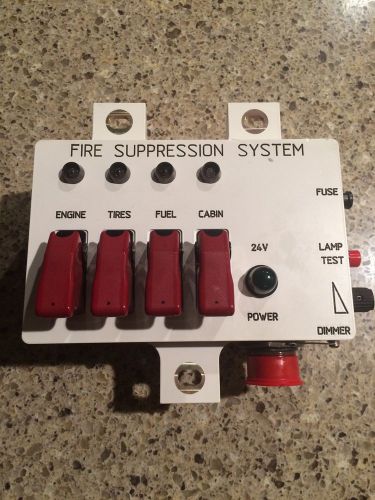 NEW Lehavot Industries 4 Zone Fire Suppression System Control Box  P/N 3310130