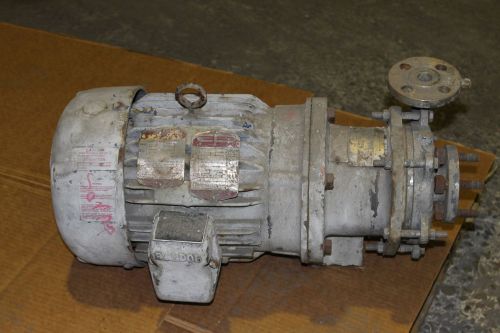 Magnatex mxp-2213-3 hp mag drive pump 1&#034; x 3/4&#034; baldor electric motor 3 hp for sale