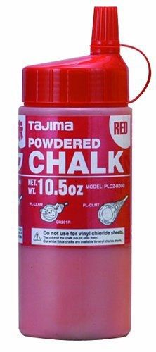 Tajima PLC2-R300 Ultra Fine Chalk, 10.5 Ounce, Red