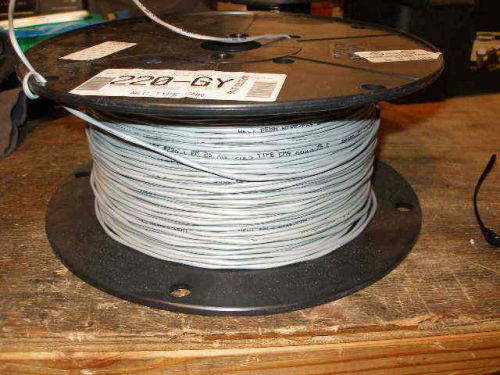 West Penn Wire 220-GY 2 conductor 22 awg Solid Jacket