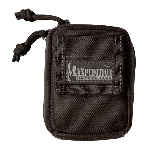 Maxpedition 2301b black 4.5 h x 3.5 w barnacle accordion divider pouch for sale