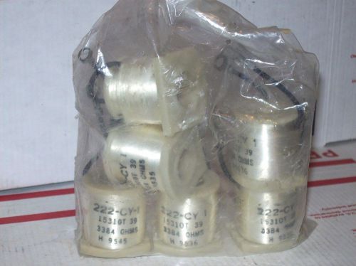 6-otis elevator coil #222cy1-  3384 ohms for sale