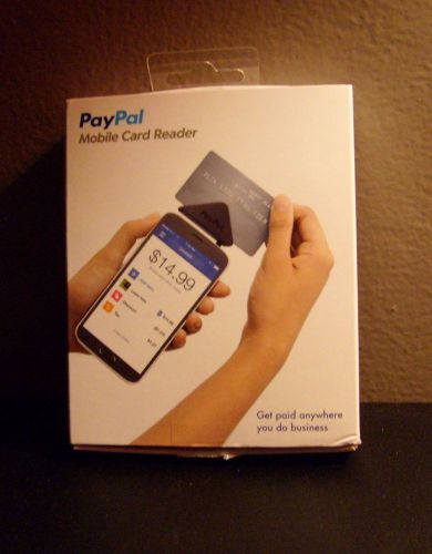 PayPal Here Mobile Card Reader 3.5mm Jack Connect, for iPhone &amp; Android Devices