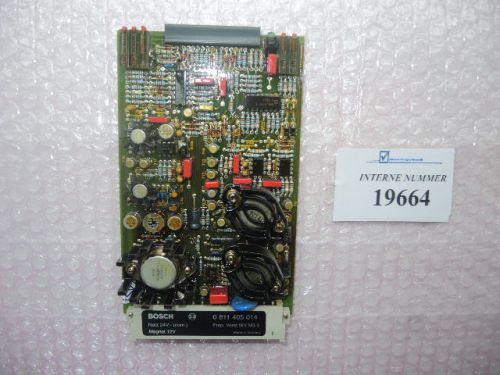 Amplifier card Bosch No. 0 811 405 014, Ferromatik used spare parts