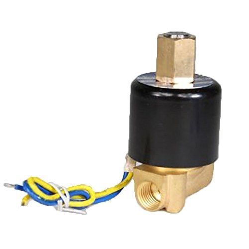 Nitbuy 1pc dc 12v 1/4&#034; 2way 2position electric solenoid valve water air gas n/0 for sale