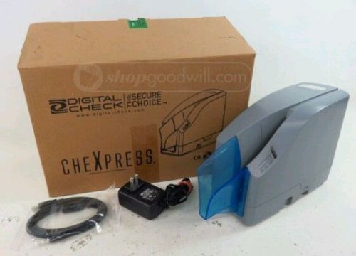 Digital Chexpress CX30 Check Scanner in Original Box 152000-01