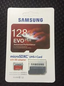 Samsung 128gb evo plus micro sd micro sdhc 80mb/s uhs-i class10 memory card for sale