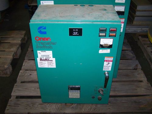 CUMMINS ONAN OTCU-40G TRANSFER SWTICH BOX 15h 3ph 40amp