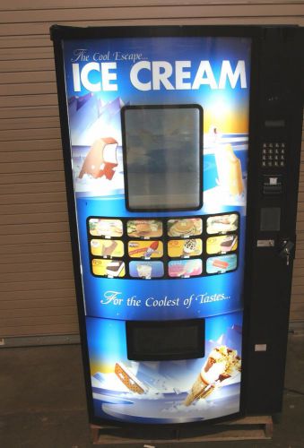Fastcorp model no. 0D820 ice cream frozen food vending machine in Las Vegas