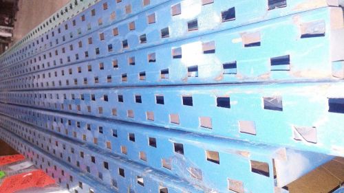 Heavy Duty Commercial Industrial Pallet Rack Beams -7 Uprights and 24 8 ft beams
