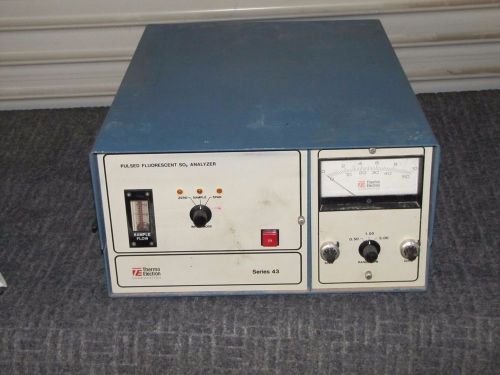 THERMO ELECTRON PULSED FLUORESCENT SO2 ANALYZER SERIES 43  (#1160)