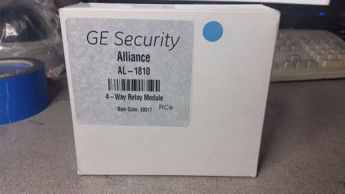 NEW! GE Security Alliance AL-1810 4-Way Relay Module FREE SHIPPING