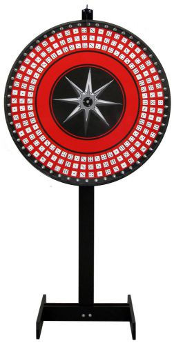 36 dice wheel, game wheel, prize wheel. tall floor stand! buy it now! for sale