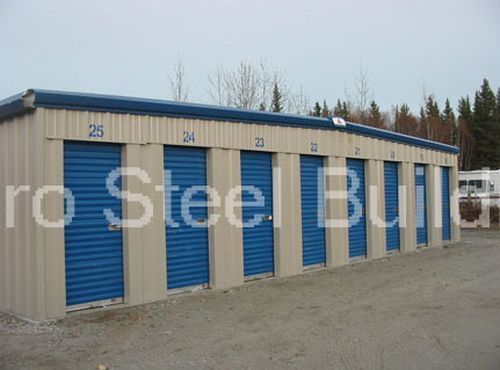 Duro steel mini self storage 10x60x8.5 metal prefab building structures direct for sale