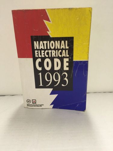 Vintage National Electrical Code 1993 Paper Back NEC Handbook USA