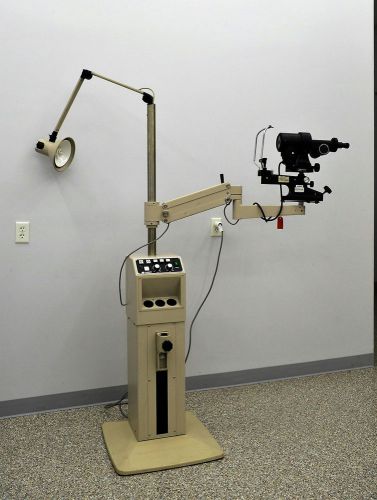 Marco model 1 keratometer w/ refractor &amp; deluxe stand ophthalmology corneal exam for sale