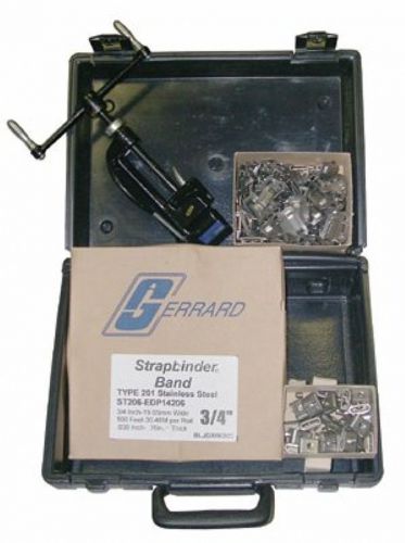 Strap-binder item # st277(00100), band and buckle kit nice! pipe &amp; hose repair for sale