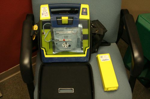 Cardiac science aed powerheart g3 automatic with battery and pads for sale