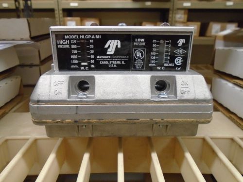 *new* antunes high low gas pressure switch range 10-50&#034;, 1-6&#034; for sale