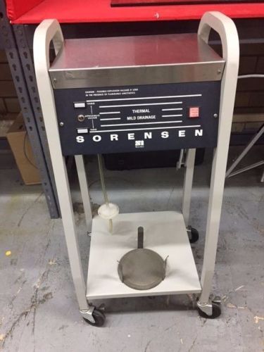 Sorensen 2590 Thermal Intermittent Surgical Suction Machine Impact Noise Free