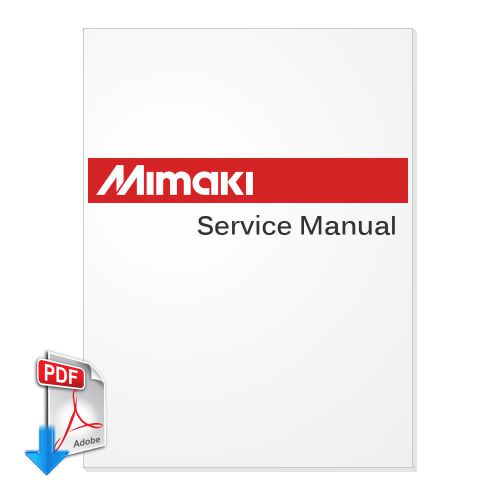 MIMAKI JV4 Plotter English Service Manual + Spare Parts Manual