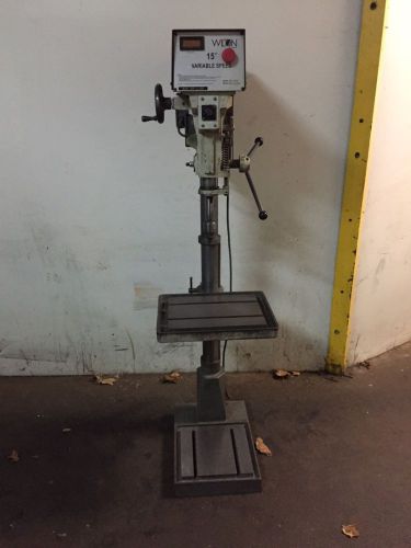 Wilton Machinery 15&#034; Vari Speed 1 HP, 115/230, 1 Phase