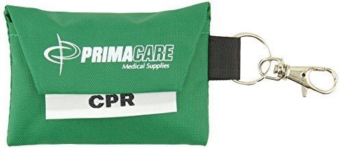 Primacare rs-8631 cpr shield/barrier keyring pouch for sale