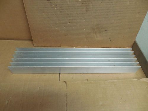 No name aluminum heat sink sync 20&#034;x 3-7/8&#034;x 2&#034; for sale