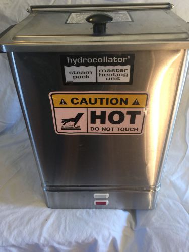 Hydrocollator 2102 Hot Pack Heater with 2 cervical hot packs