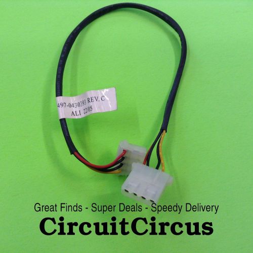 497-0430393 ncr 7402 realpos 70 pos power connector internal cable wire for sale
