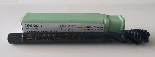 Paradur inox 22563- unc 1/2-13-2b hss-e spiral flute tap for sale