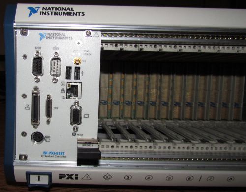 National Instruments NI PXI-1044 with NI PXI-8187 and GBIB cables