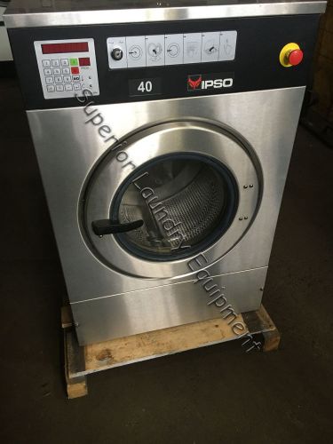 Ipso we181c washer-extractor, 40lb, 220v, 1ph, opl, reconditioned for sale
