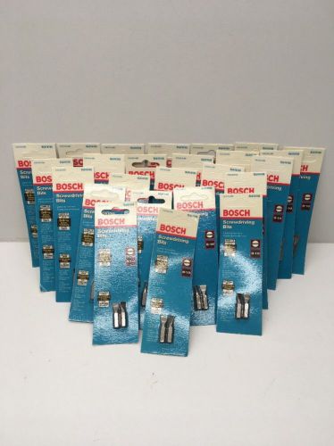NEW Bosch 1/4inch  8-10 1-Inch Slotted Insert Bit,  25-2 piece packs Total 50
