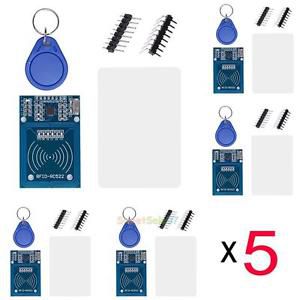 5x MFRC-522 RC522 RFID Radiofrequency IC Card Inducing Sensor Reader for Arduino