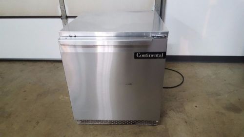 Continental ucf27 undercounter freezer for sale