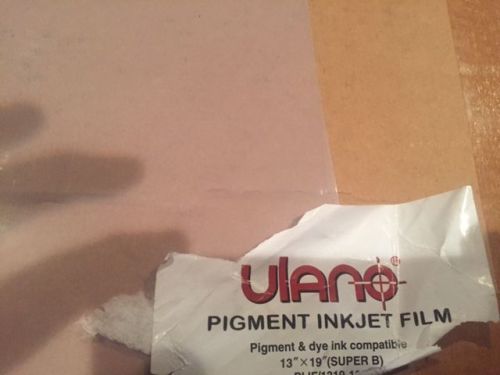 Ulano Pigment Inkjet Film 13 x 19 - 50 Sheets