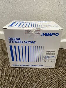 NEW IN BOX - Shimpo DT-311A Digital Handheld Strobe Scope Stroboscope 115V