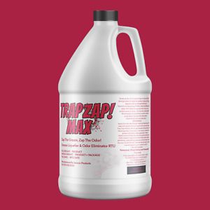 “Trap-Zap MAX” Commercial Grease Trap Additive For Non-Enzyme/Non-Acid FOG Bond