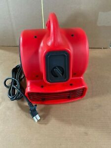 Drypro AM20 1/5hp Air Mover Water Damage Restoration Carpet Wall Dryer - Red